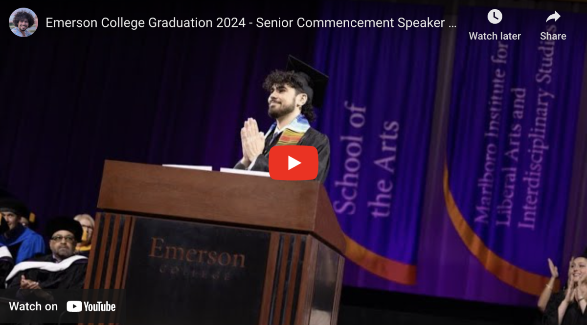 'Our voice echoes on campuses across the world': 2024 Senior Commencement Speaker Joe Nalieth's speech